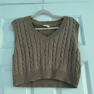 brown sweater vest from Altar’d State. Size S.